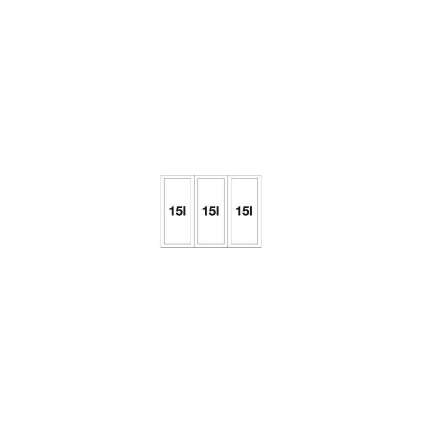 BLANCO 526204 Sorter Select II 60/3 3x15l