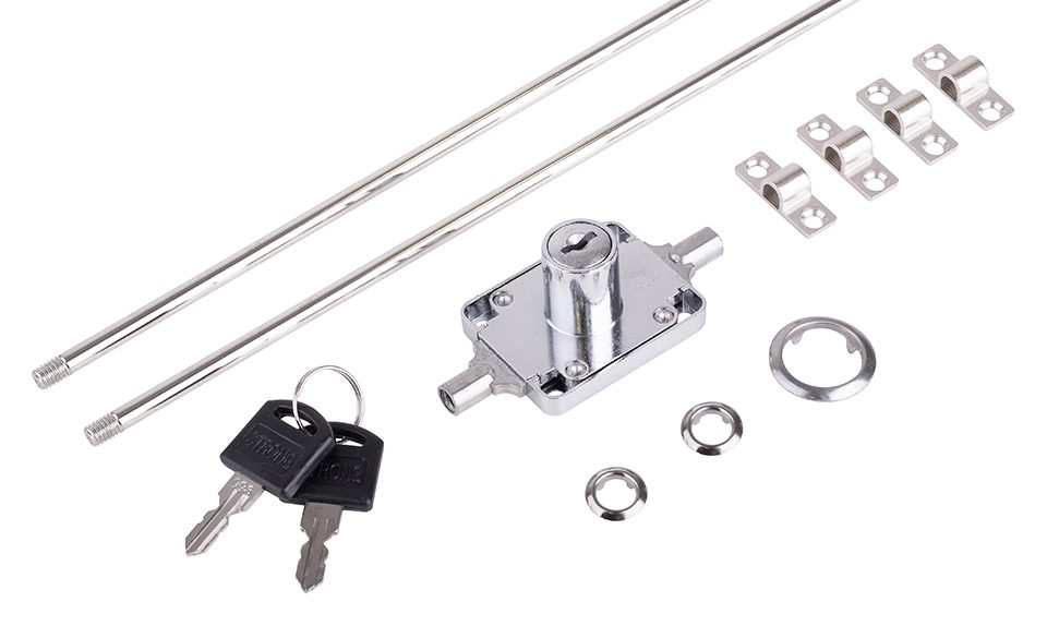 K-StrongLocks Rozvorový zámek+tyče 1000mm