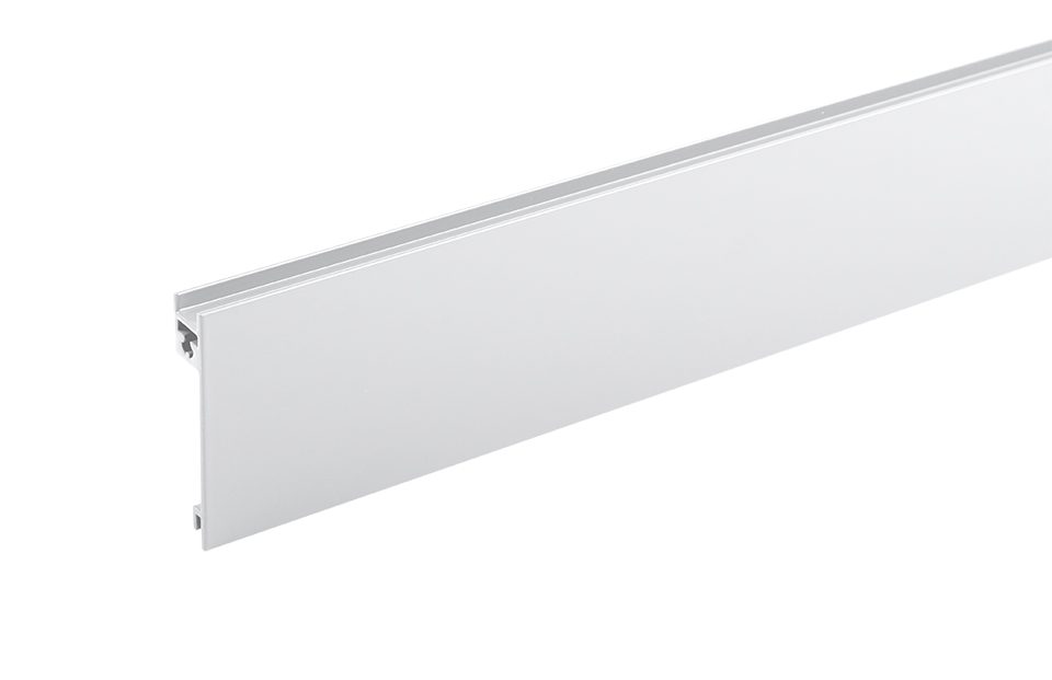 StrongMax 16/18 čelní profil 1100mm, skleněné čelo, vnitřní zásuvka, bílá