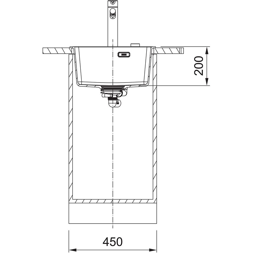 FRANKE Dřez MRG 610-39 FTL 440x500mm onyx