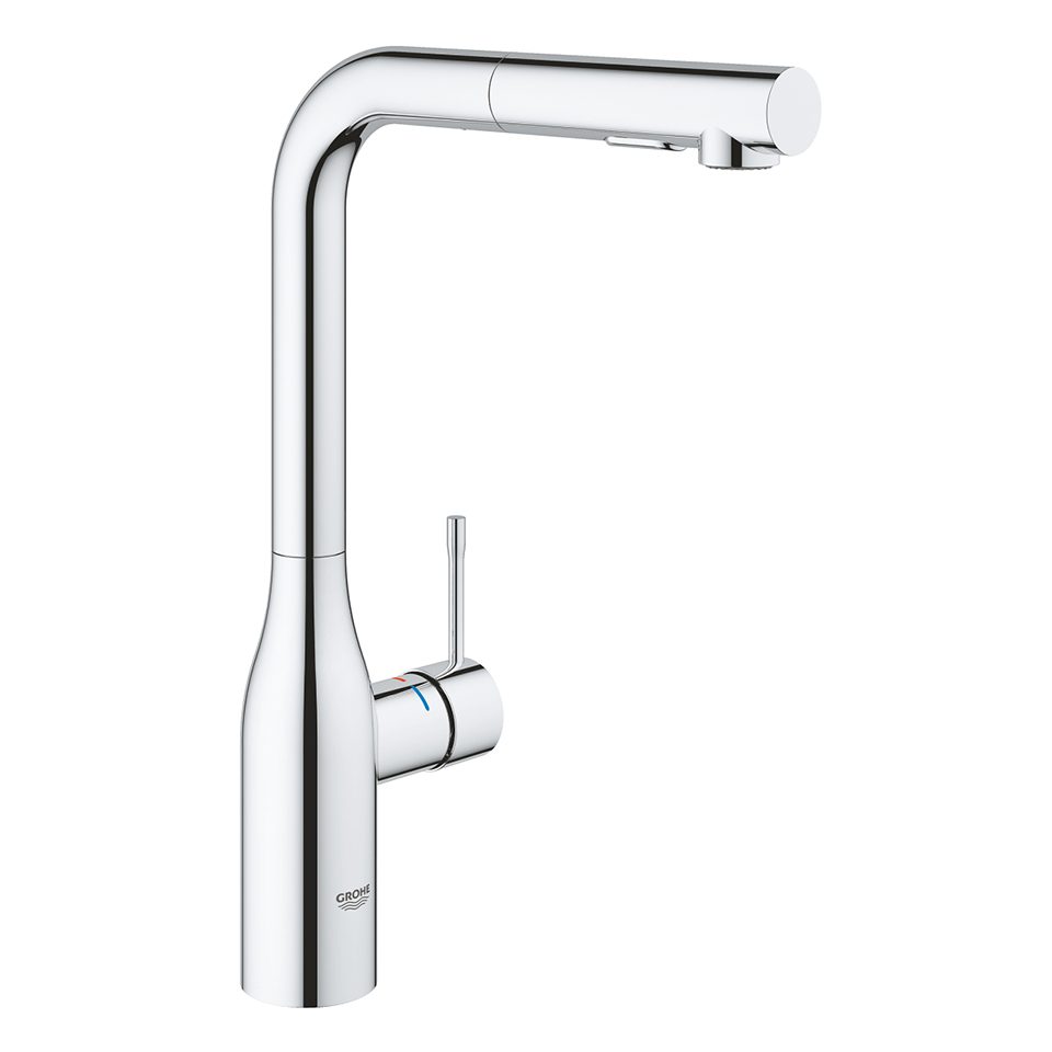 GROHE 30432000 Baterie ACCENT L-výpusť s duální vytahovací sprškou chrom
