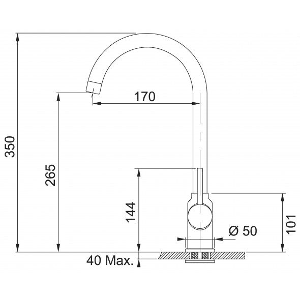 FRANKE Set T106Š S2D 611-78 XL šedá + FP 9000.031