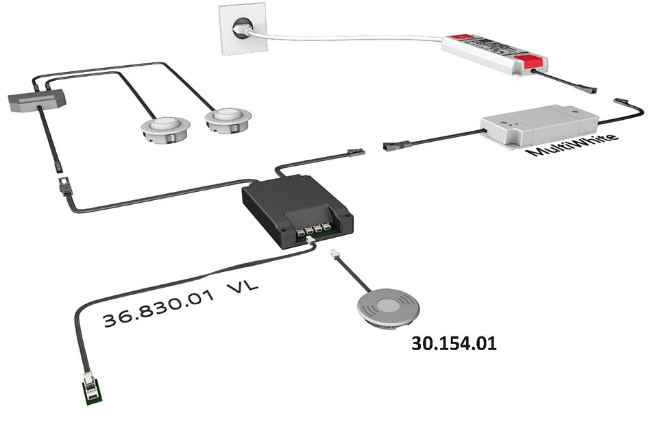 HAL MultiSwitch Touch vypínač k jednotce Master new