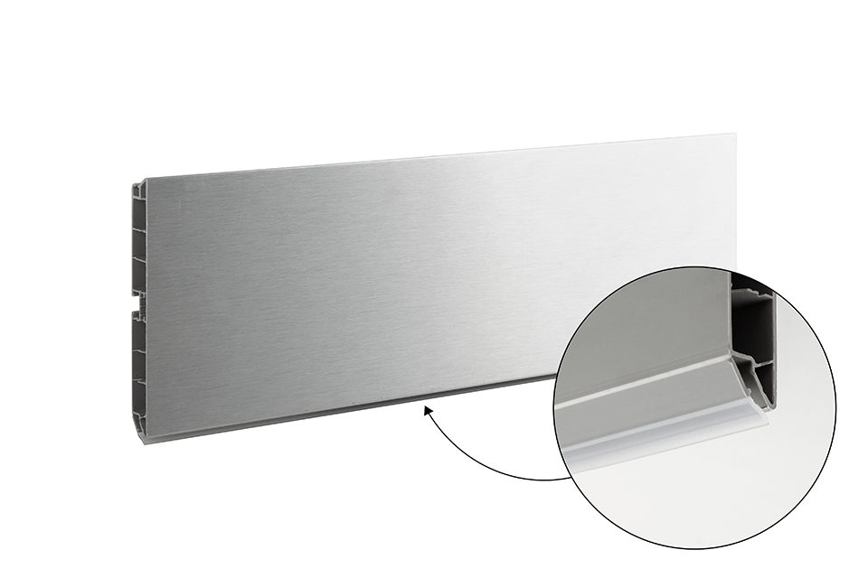 SCILM sokl 120mm 4m hliník broušený