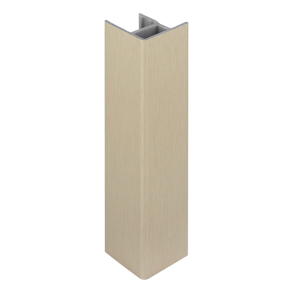 SCILM rohová spojka/koncovka 150mm nerez broušená