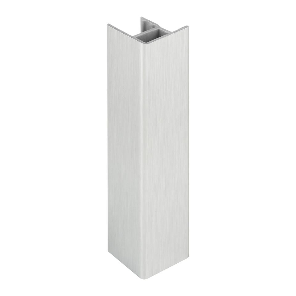SCILM rohová spojka/koncovka 150mm hliník broušený