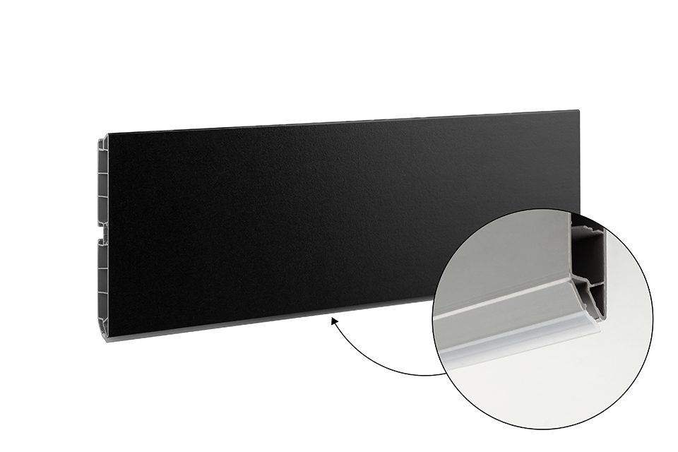 SCILM sokl 120mm 4m černá matná