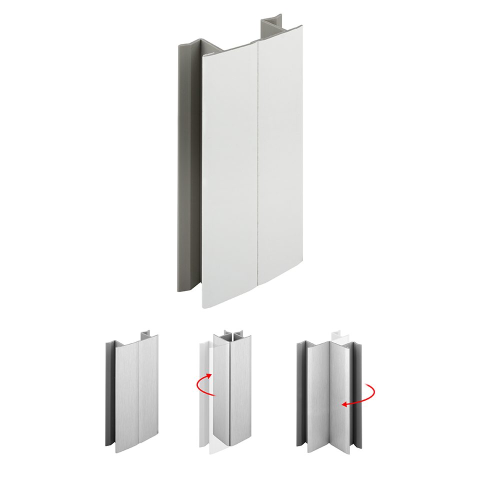 SCILM flexi spojka 120mm bílá lesklá