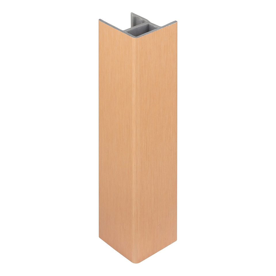 SCILM rohová spojka/koncovka 150mm měď broušená