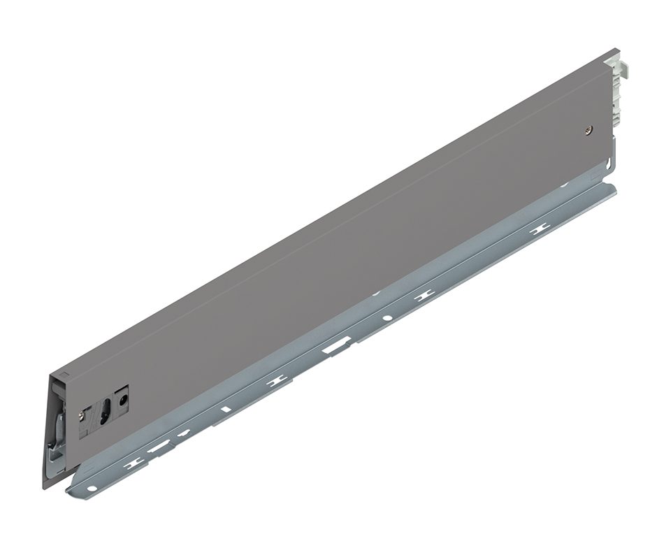 BLUM 470M4502S Merivobox, bočnice M 450mm, světle šedá IG, levá
