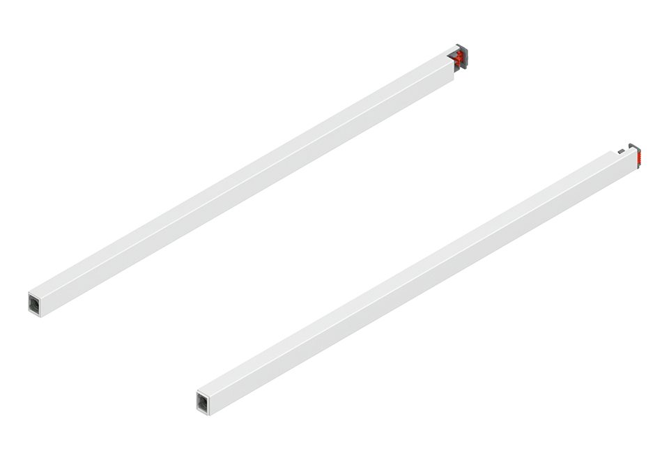 BLUM ZR4.500RS.E Merivobox, podélný reling 500mm, bílá