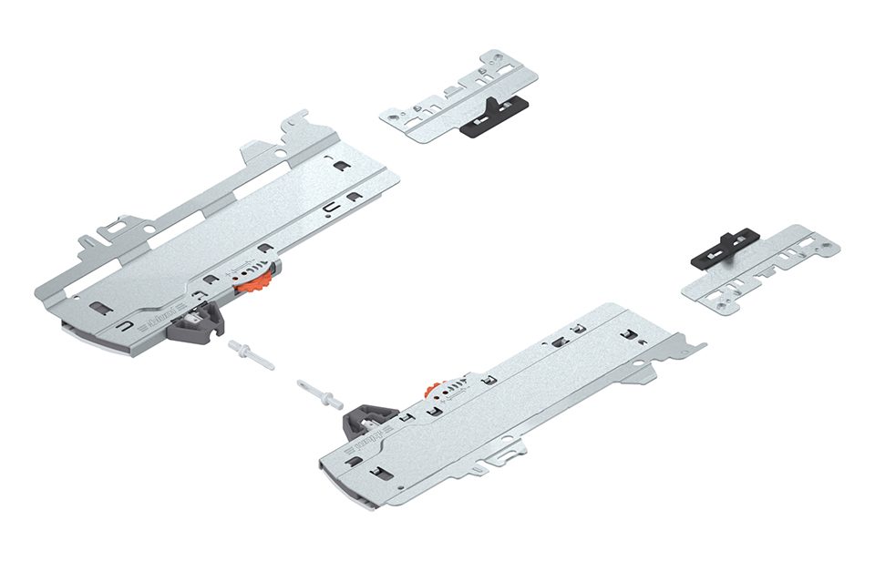 BLUM T60H4340 Merivobox, moduly TOB L1, 350-600mm, 20 kg