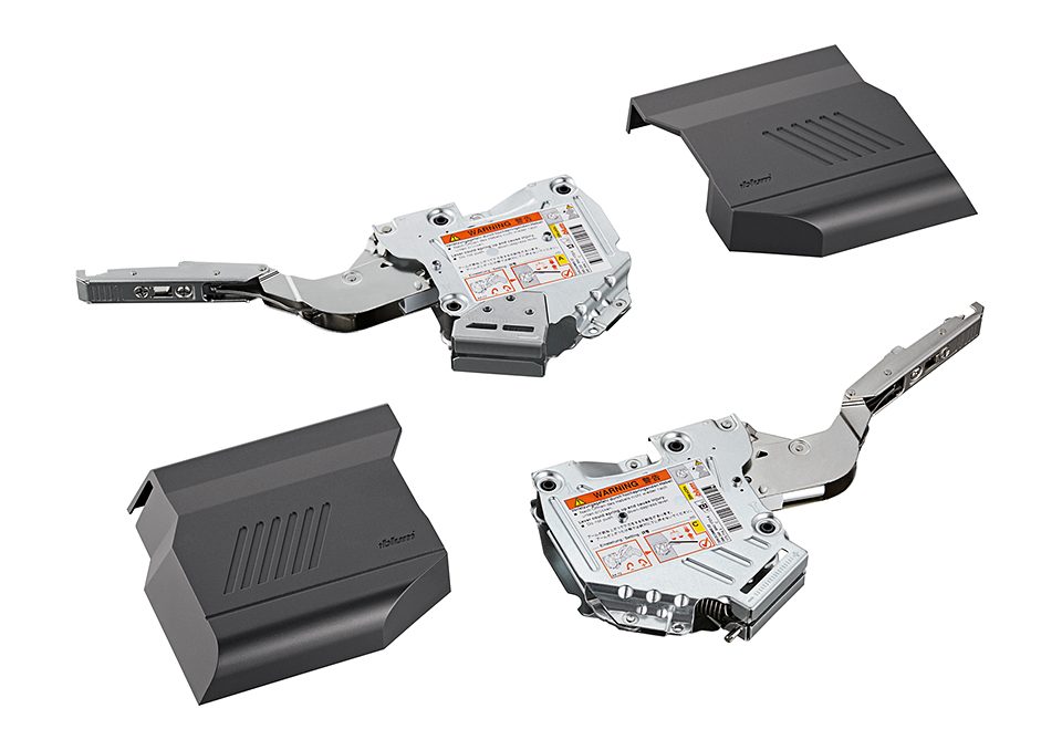 K-BLUM 20K2B00T Aventos HK-S Tip-on slabý tmavě šedý bez pístku nová krytka