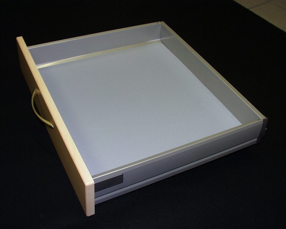 Protiskluzová podložka Ago-System pro StrongBox (80) stříbrná 681x474mm