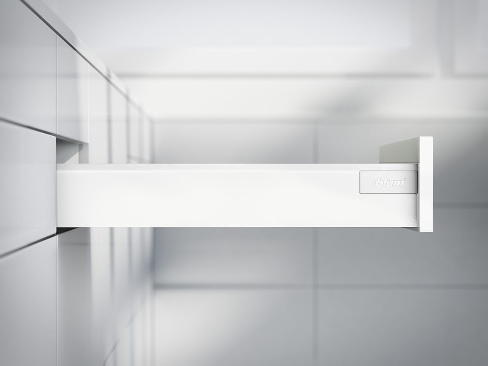 BLUM sada Antaro M 650 mm 65 kg, TOB, bílá