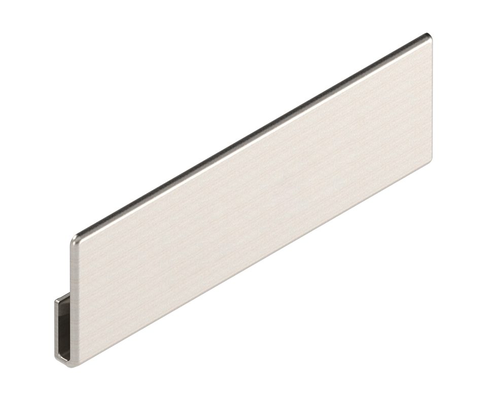 BLUM ABD.1009 Merivobox/Aventos top, vnější krytka pro potisk, nerez