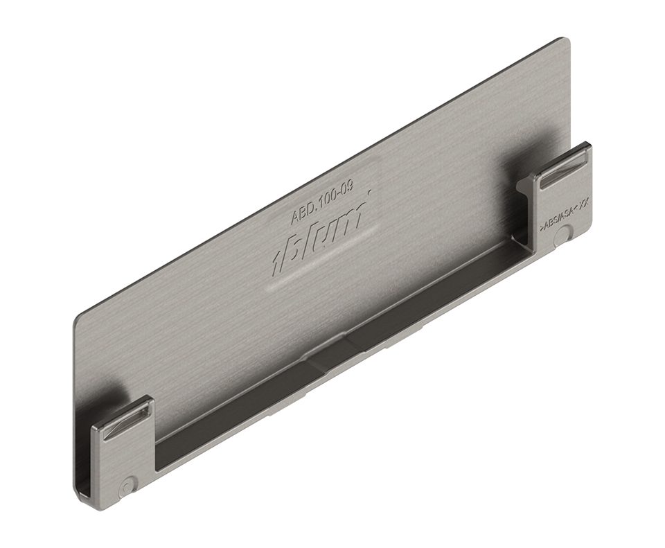 BLUM ABD.1009 Merivobox/Aventos top, vnější krytka pro potisk, nerez