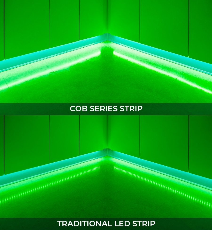 StrongLumio LED pásek COB 24V 15W/m (840 LED/m) 10mm RGB