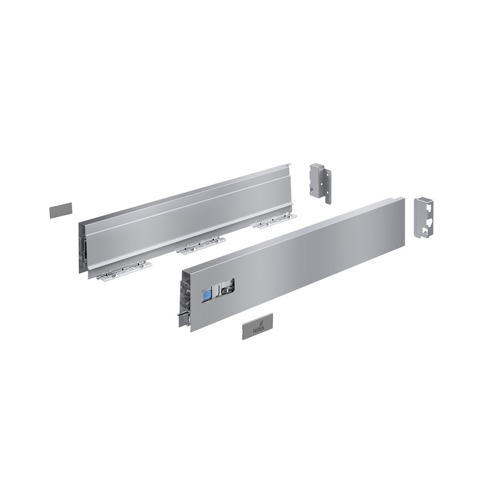 HETTICH Atira zásuvka 70, 470mm/30kg, stříbrná, SiSy