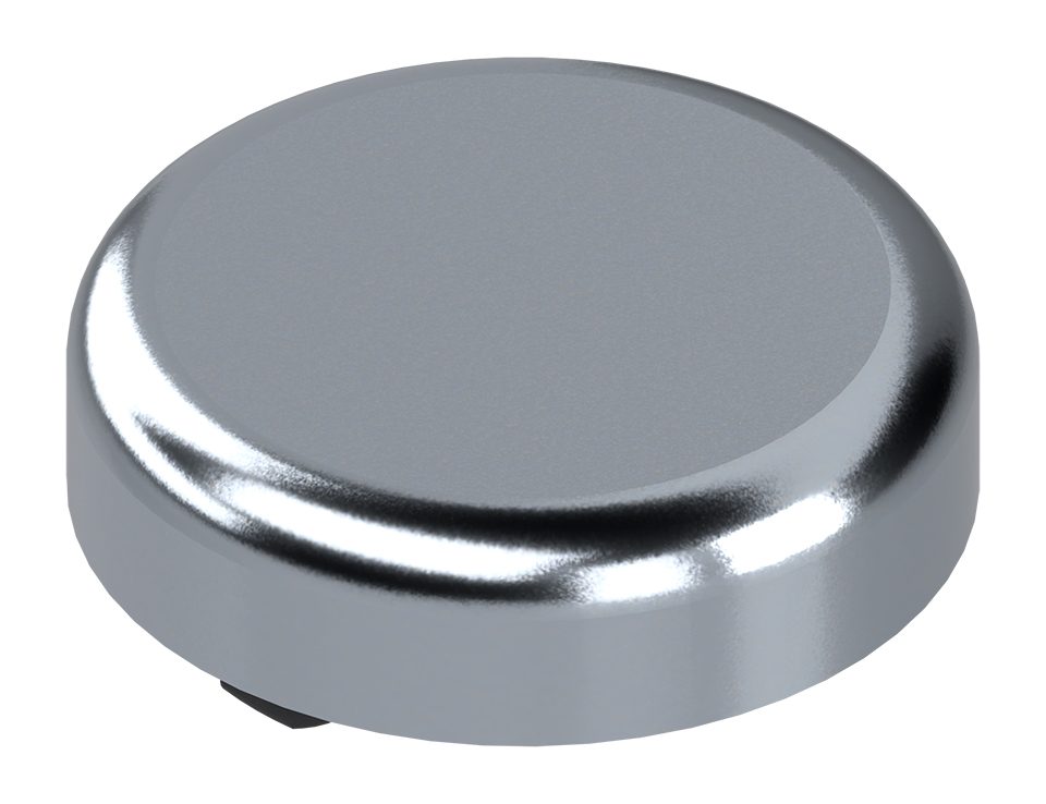 BLUM 84.4140 vnější krytka závěsu, vrtané sklo, tvar "O", lesklý chrom