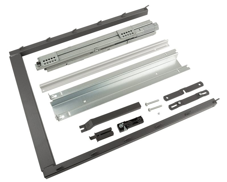 KES 005450 Dispensa Junior SLIM, rám, 640-728mm, antracit