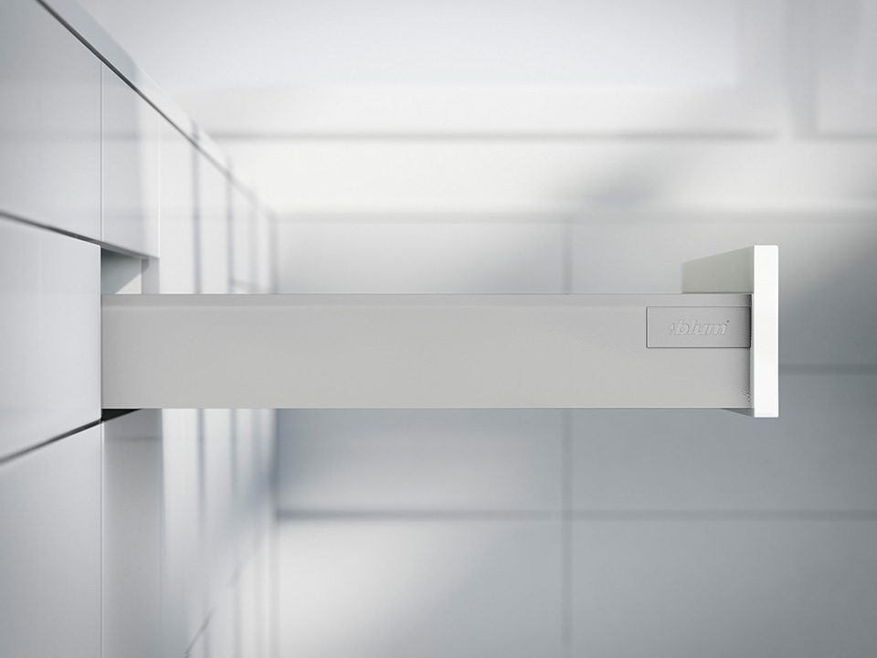 K-BLUM Antaro, zásuvka M 450mm/30kg, Blumotion/TOB, šedá, vrut