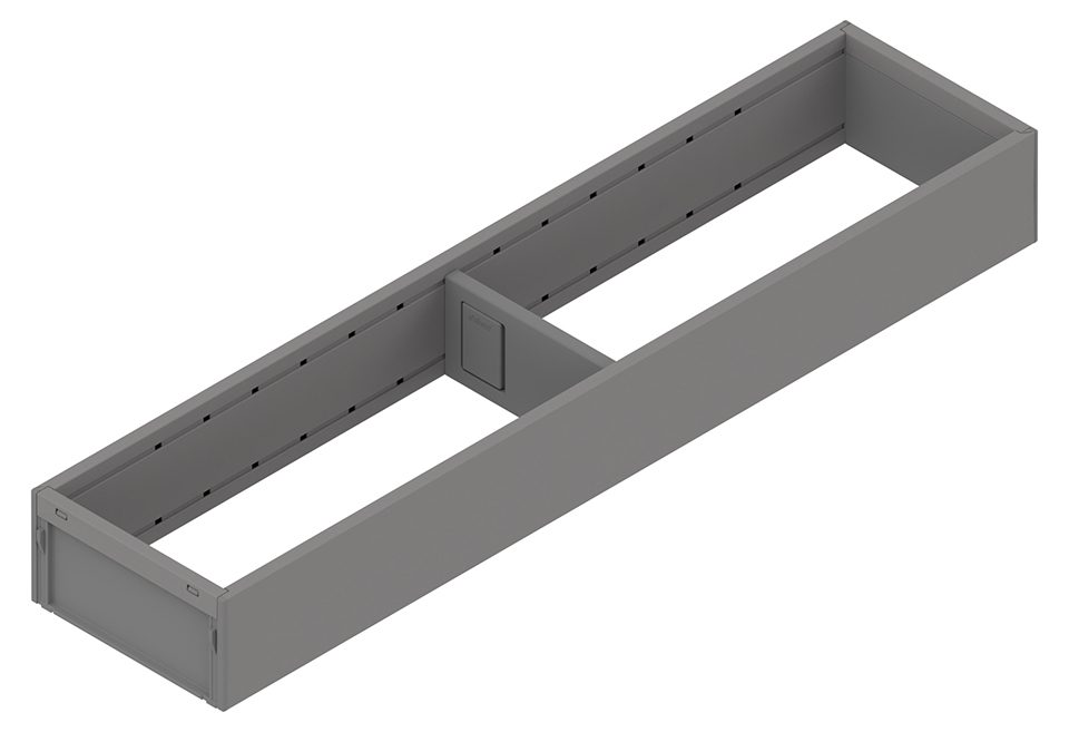 BLUM ZC7S450RS1 Ambia-line rámeček pro LBX/MVX, NL=450/Š=100 Indium šedá IG-M