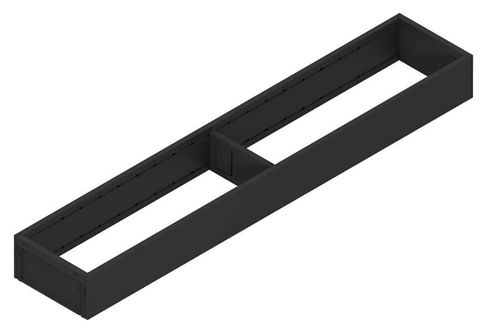 BLUM ZC7S550RS1 Ambia-line rámeček pro LBX/MVX, NL=550/Š=100 karbon černá CS-M