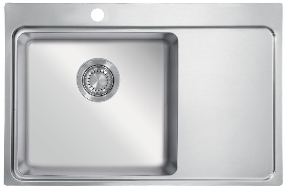 StrongSinks S3 Dřez Nida 787 787x520mm odkap vpravo nerez