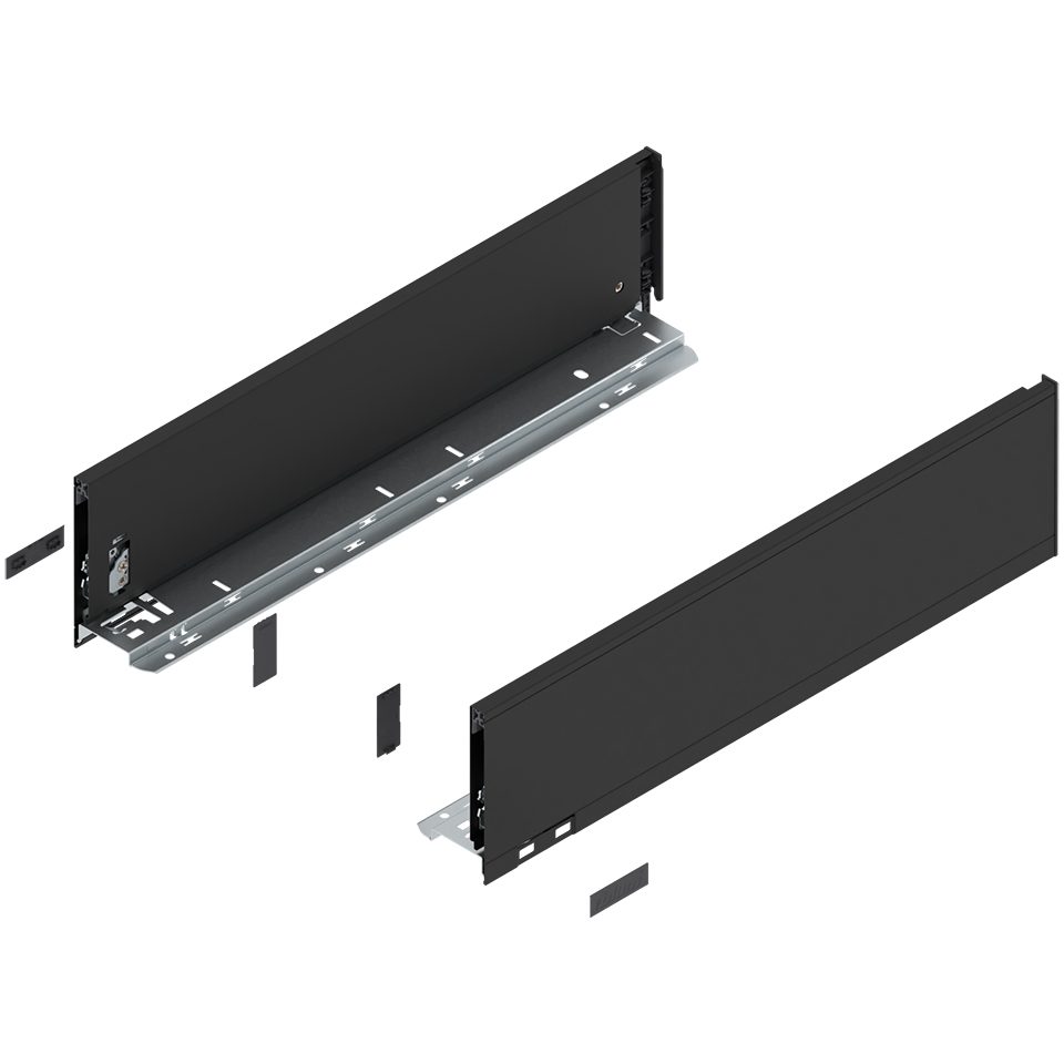 BLUM 770K5002S Legrabox, bočnice K 500mm, černá