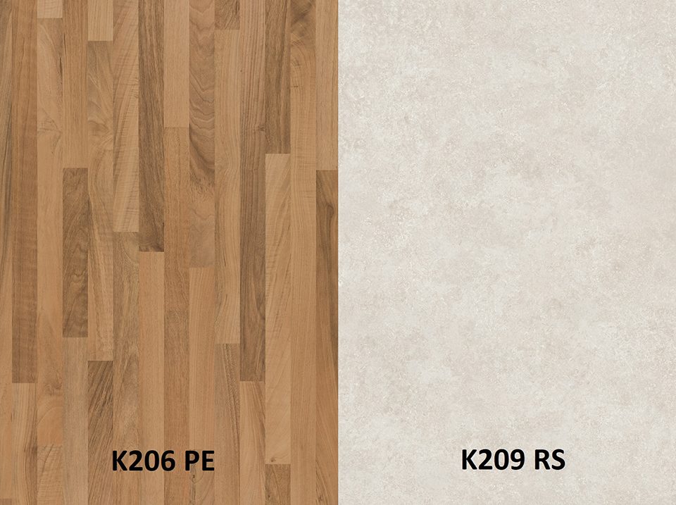 Zástěna K206 PE/K209 RS 4100/640/10