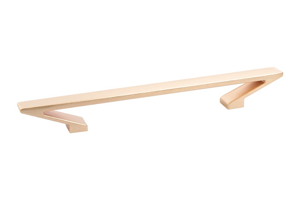 TULIP Úchytka Bench 64 champagne zlatá broušená
