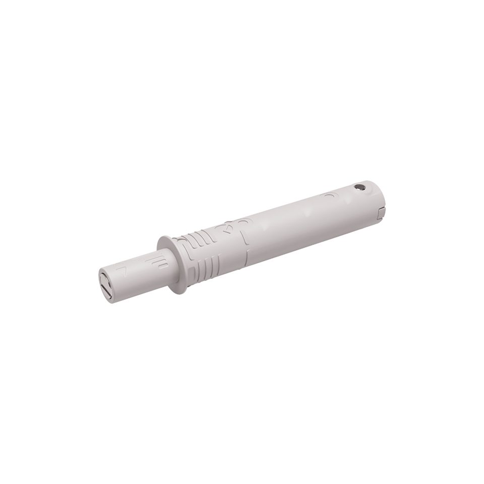 IF K-Push krátký s magnetem k zavrtání šedý