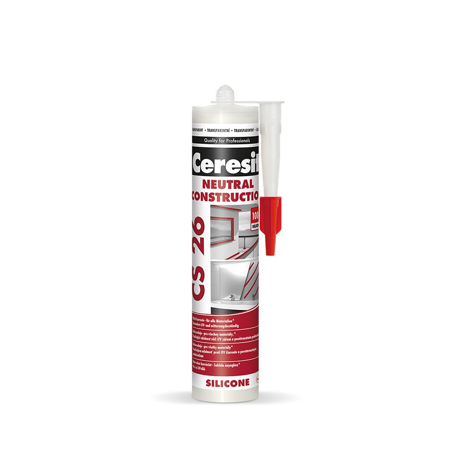 CERESIT CS 26 SILIKON NEUT ZRCADLA 300ml