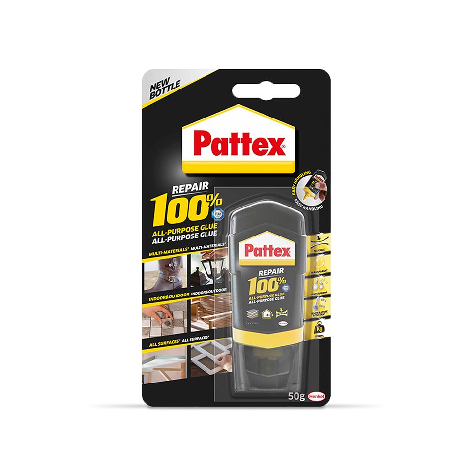 PATTEX 100% transparentní 50g