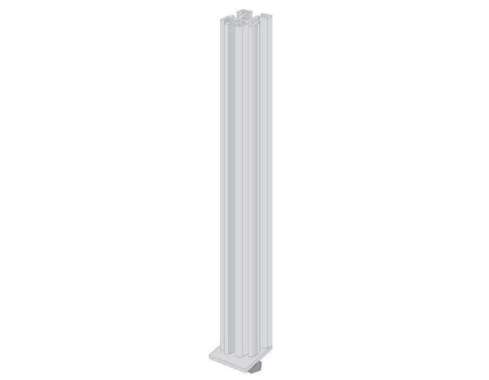 VERTIKO stěnový profil 2606mm hliník
