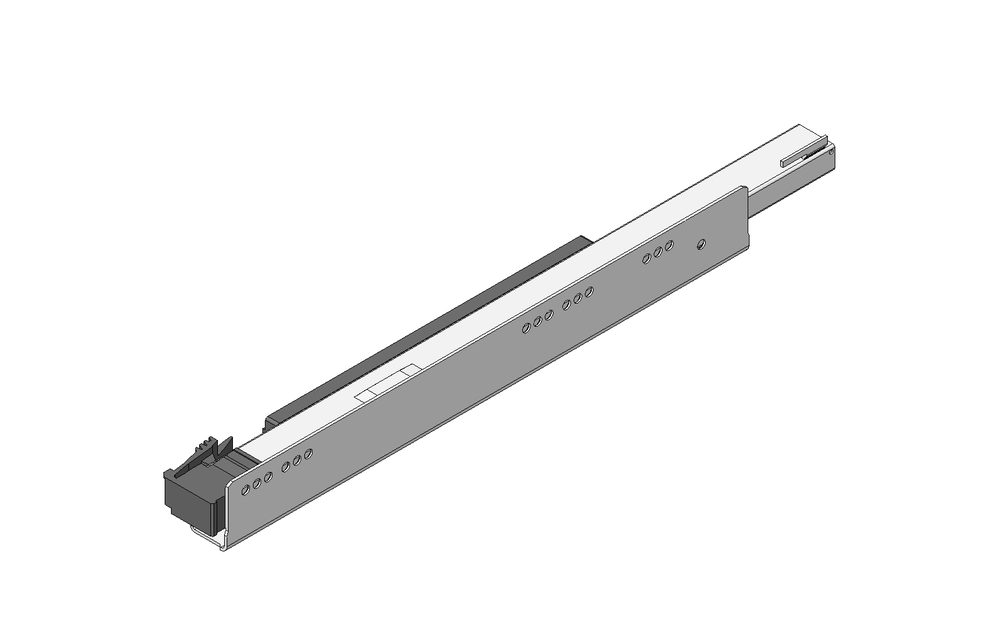 K-BLUM Legrabox, zásuvka K 500mm/70kg, Blumotion/TOB, bílá, vnitřní