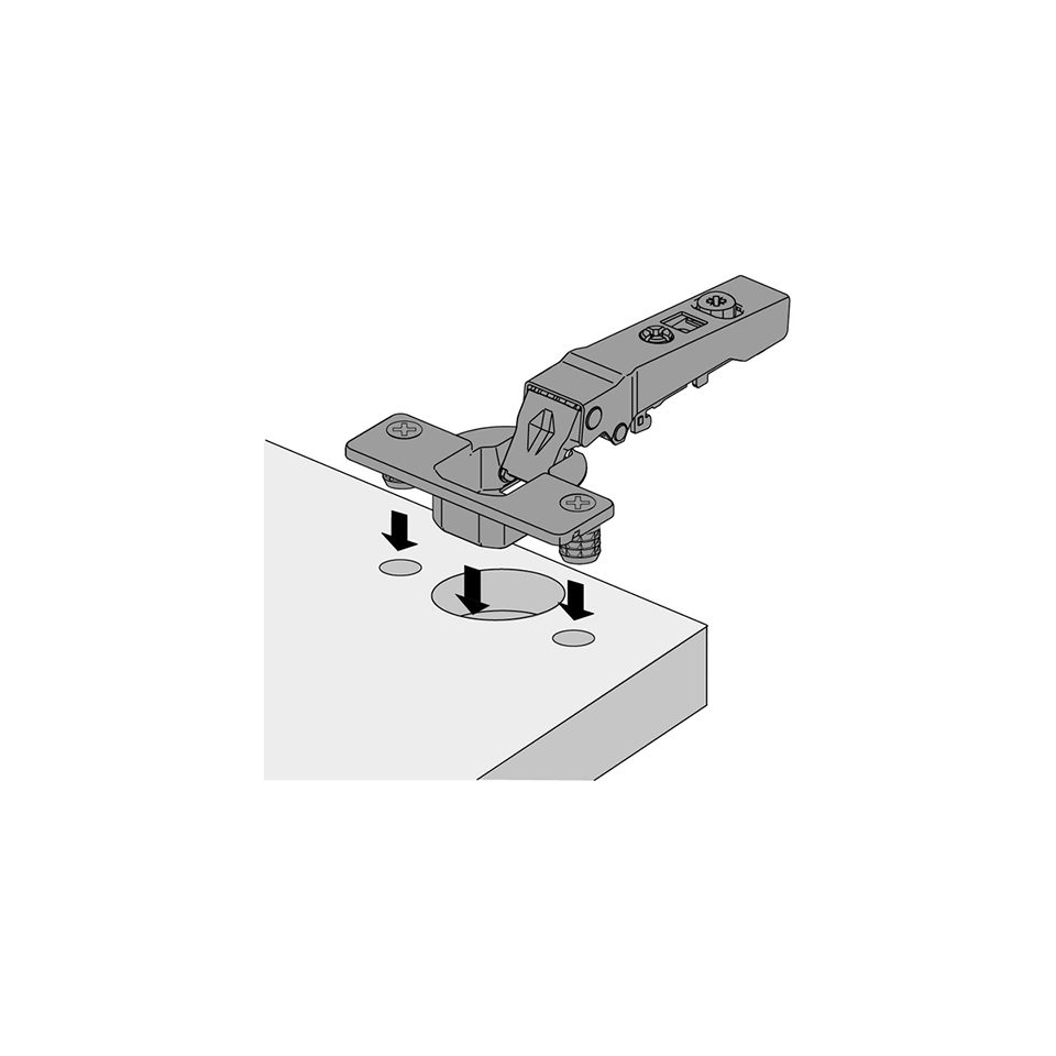 HETTICH 9313271 Novisys závěs vložený 105° TB lisování PTO