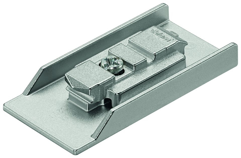 BLUM 175M4C20N montážní podložka Cristallo (new), přímá, k nalepení