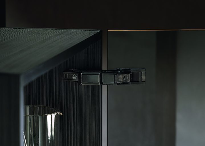 BLUM 71B4500C závěs Cristallo (new), Blumotion, 110°, Onyx