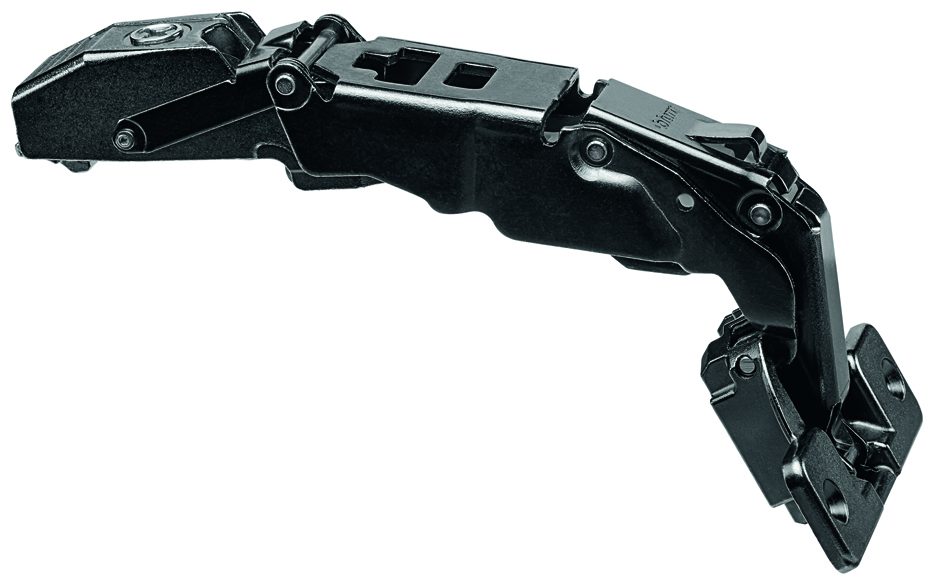 BLUM 71B7590 závěs, naložený, nulový přesah, Blumotion, Inserta, 155°, Onyx