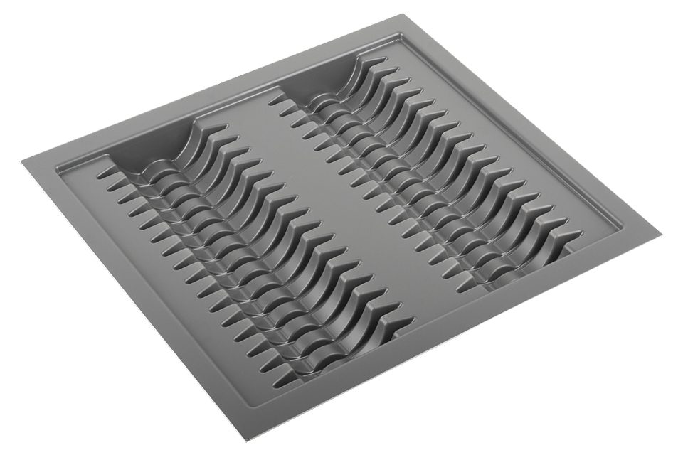 Držák na talíře plast 490x540mm antracit