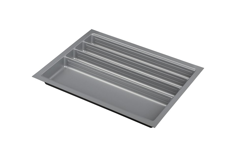 Příborník Scoop II 640x490mm stříbrná