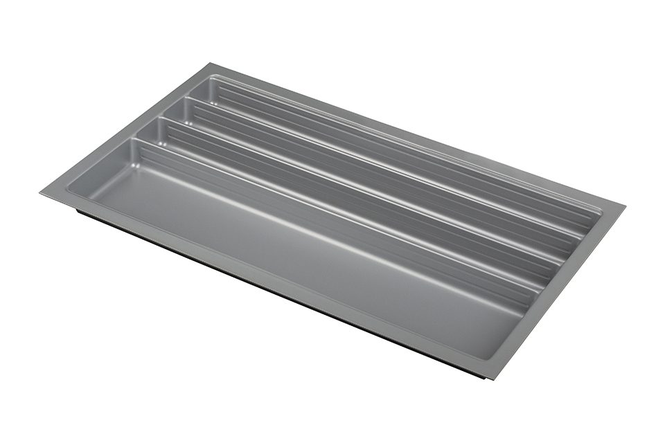 Příborník Scoop II 840x490mm stříbrná