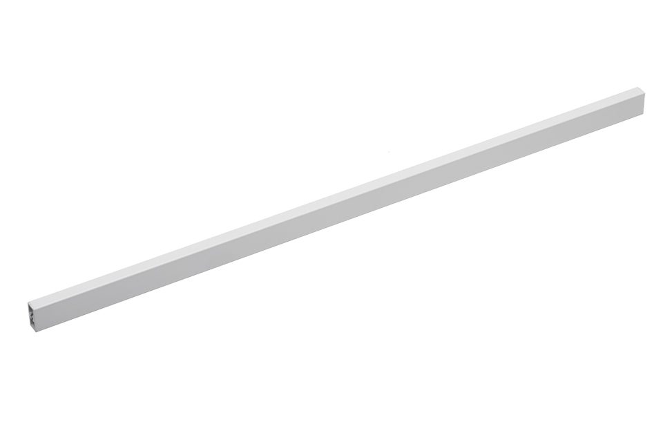StrongMax 16/18 čelní reling úchytový 1100mm, vnitřní zásuvka, bílá
