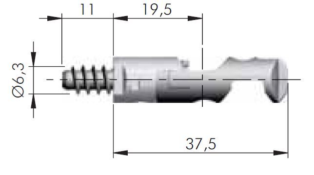 IF-Target J10 táhlo euro 11mm