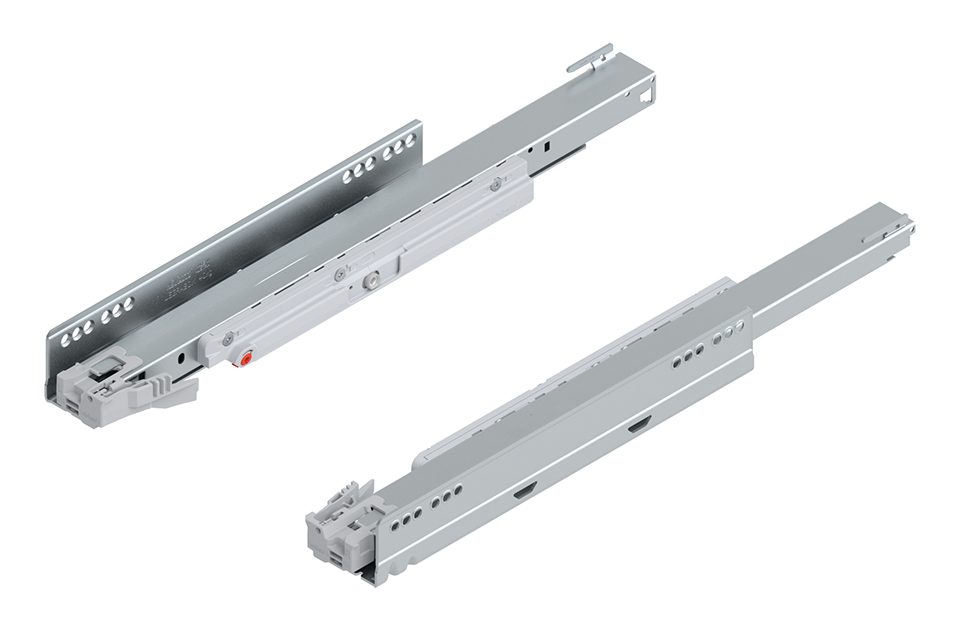 K-BLUM Legrabox, zásuvka K 600mm/40kg, Tip-on, šedá, vrut