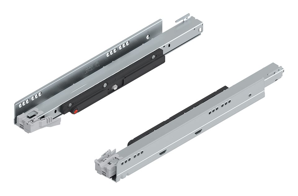 K-BLUM Legrabox, zásuvka K 500mm/70kg, Tip-on, šedá, vnitřní