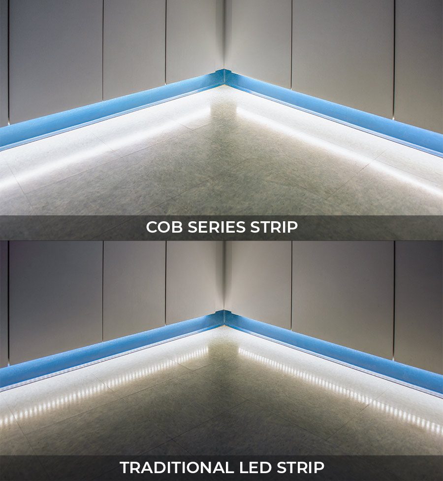 StrongLumio LED pásek COB 12V 10W/m (480 LED/m) 8mm, bílá neutrální