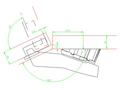 HETTICH 9088019 Sensys závěs úhlový naložený 45°/95° TH vrut SiSy